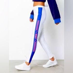 Fenty x Puma “wet” lace up leggings spring/summer 2018 NWOT size L